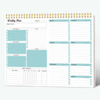 Weekly Planner Notepad Undated Weekly Goals Schedule Planner To Do List Notebook Planning Pad Calendars Organizers Habit Tracker