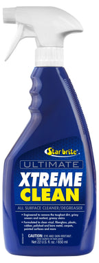 Star Brite Ultimate Xtreme Clean - Multi-Surface Cleaner & Degreaser, Perfect For Vinyl, Carpet, Fiberglass, Plastic, Rubber, Me