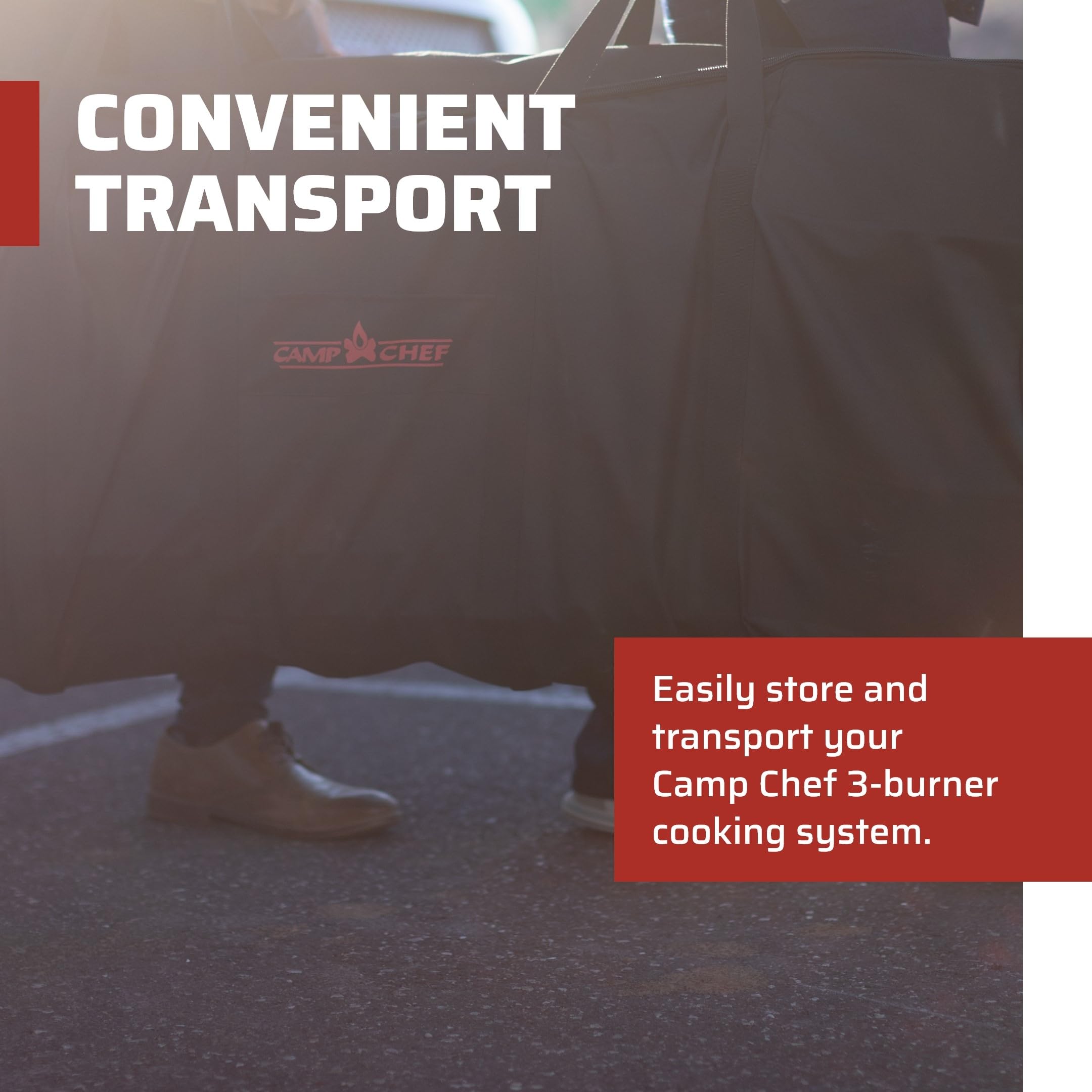Camp Chef Cooking Systems Bag - Carry Bag For Camp Chef Cooking System - 3-Burner Bag