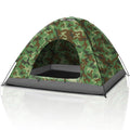 VINGLI Camouflage Camping Tent, Portable Dome Tent for 3/4 Person with 78L   x 78W   x 53H   Waterproof Nylon Oxford for Hiking,