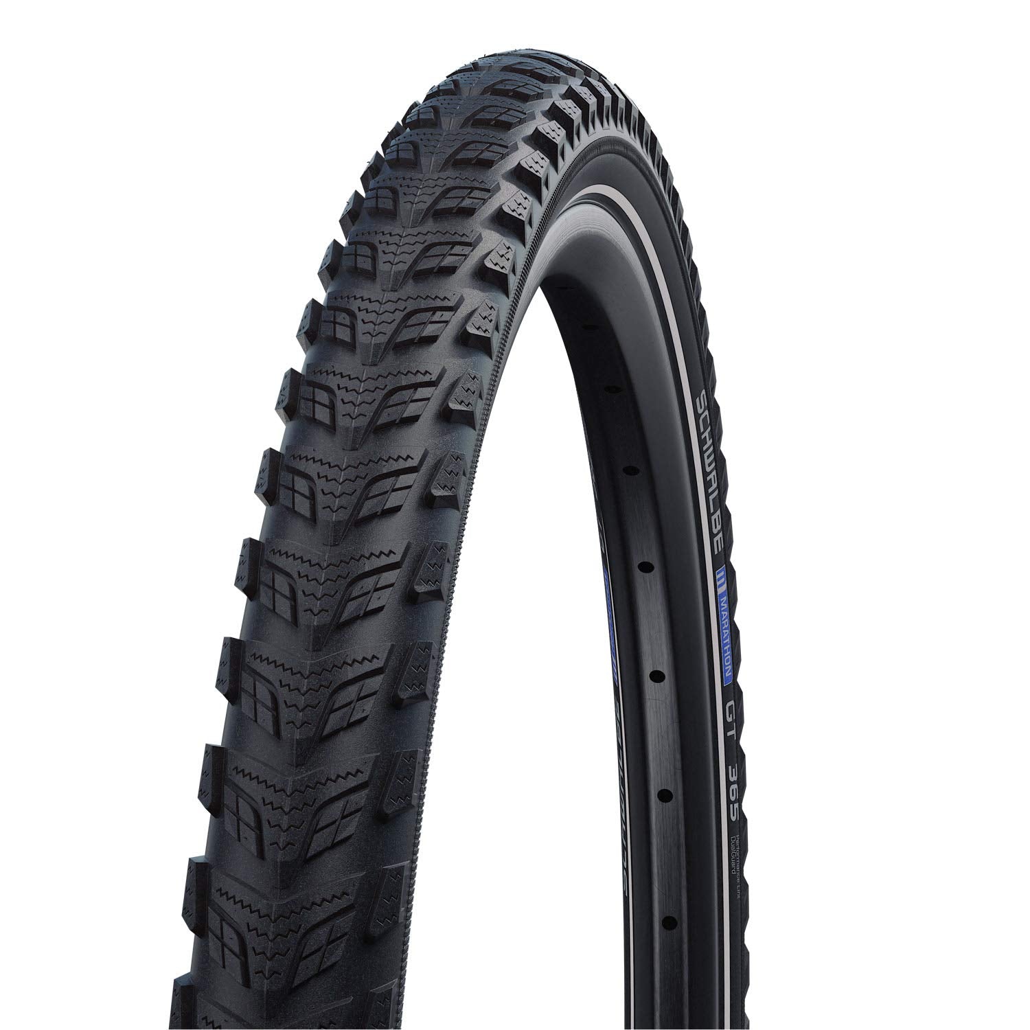 Schwalbe Unisex Adulto 11101341 Ti. Marathon Gt 365 Perf, Dualguard, Twinskin, B/B+Rt, 40-406 Hs475 Fs 67Epi 18B