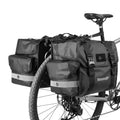 Rhinowalk Bike Pannier Bag Waterproof 50L Large Capacity Bicycle Rear Rack Saddle Bags for Touring, Commuting, Traveling, Heavy 