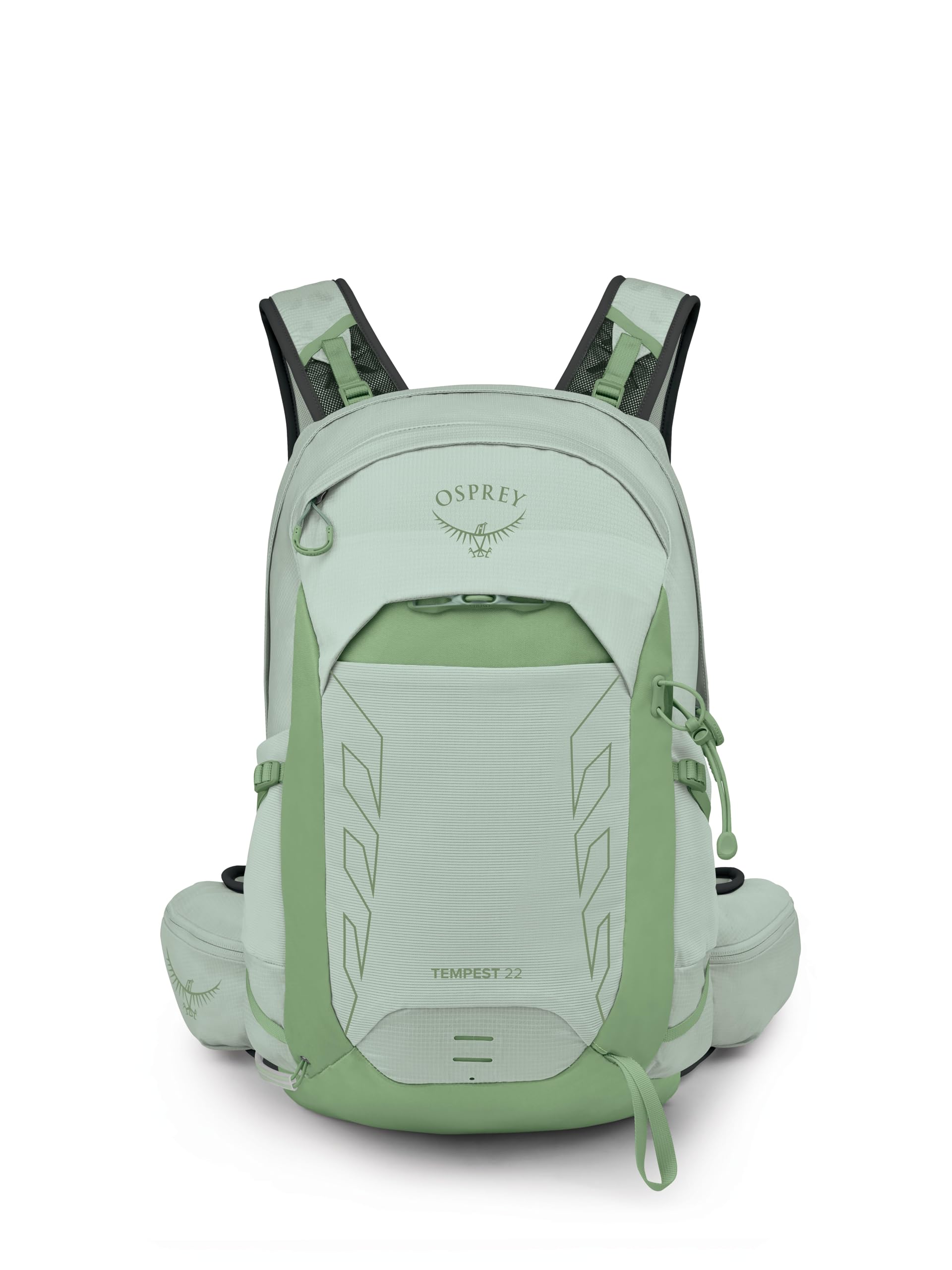 Osprey Tempest 22L Womens Lightweight Hiking Backpack - Small Daypack for Travel & Camping, Frosty Mint Green/Botanica