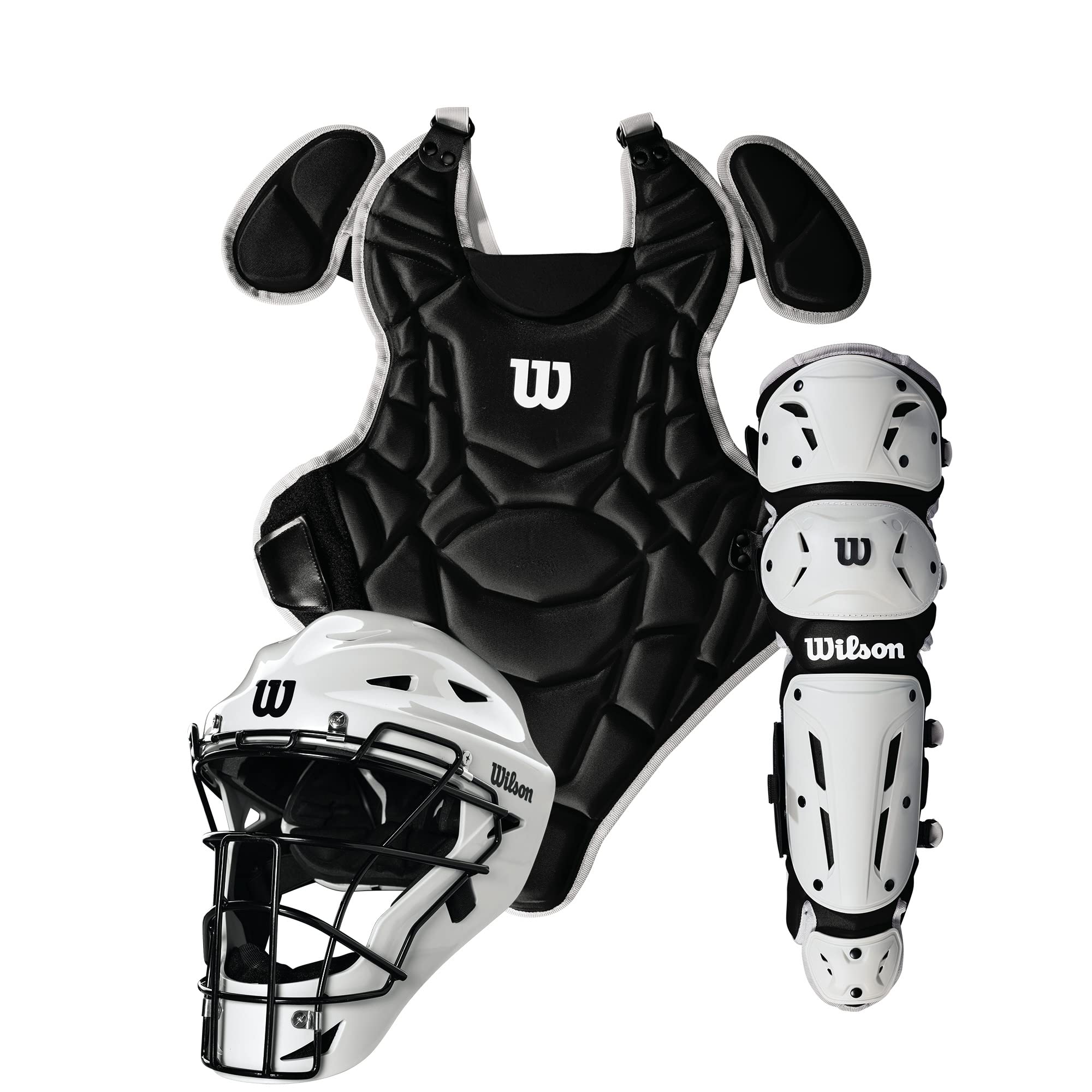 Wilson Ez Gear 2.0 Catcher'S Gear Kit - Black, Large/X-Large