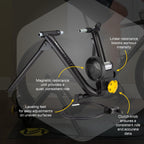 Saris Magnetic Plus Indoor Bike Trainer, Magnetic Resistance, Compatible With Zwift App