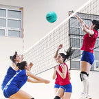 Runleaps Volleyball, Waterproof Indoor Outdoor Volleyball For Beach Game Gym Training (Official Size 5, Blue)