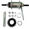 DONSP1986 Bicycle Coaster Brake Hub/Bike Brake Rear Hub 36 Hole Stainless Steel