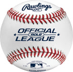 Rawlings | OFFICIAL LEAGUE Baseballs | Tournament Grade | ROLB | Youth/14U | Game/Practice Use | 12 Count
