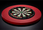 Viper By Gld Products Guardian Dartboard Surround Sisal/Bristle Steel-Tip Dartboard Wall Protector, Red, For 17.75    Steel Tip