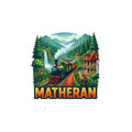 THAMPZ Matheran  3D Embossed Flexible Fridge Magnet 0.5mm Ultra Thin Decorative with Strong Hold | Refrigerator Magnet for Note