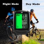 Bicycle Speedometer Waterproof Wireless Cycle Bike Computer Bicycle Odometer With Lcd Display  Multi-Functions