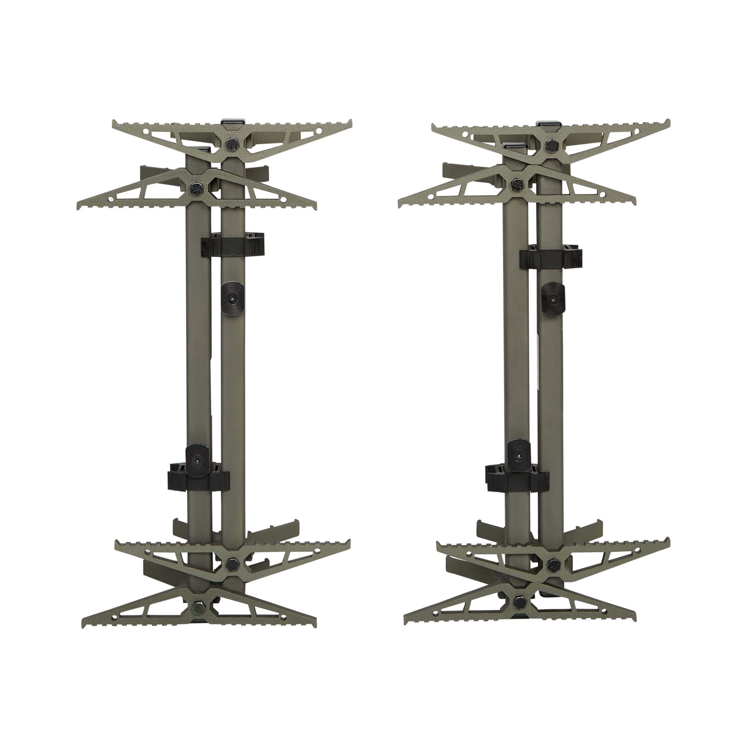 Xop- X2 Hunting Climbing Steps - Set Of 4, Double Step Climbing Sticks For Hunting, Midnight