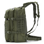 Qt&Qy 45L Military Tactical Backpacks For Men Camping Hiking Trekking Daypack Bug Out Bag Lage Molle 3 Day Assault Pack
