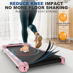 Walking Pad Treadmill - 2.5Hp Low Noise Treadmill Small, Incline Treadmills, Portable Compact Walking Pad For Home Office, Remot