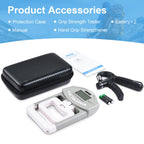 Handeful Complete Grip Strength Training Set - Portable Exerciser, Bag, & Dynamometer Meter