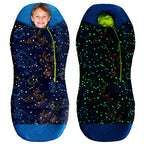 Acecamp Glow In The Dark Mummy Sleeping Bag For Kids And Youth, Temperature Rating 30?F/-1?C, Water-Resistant For Camping, Hikin