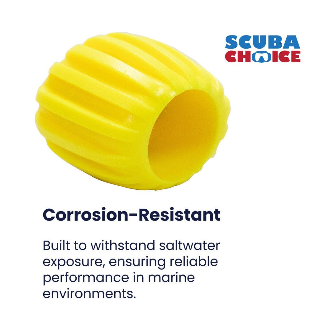 Scuba Choice Scuba Diving Tank Cylinder Valve Knob - Oval Shape, Yellow