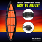Best Marine And Outdoors Kayak Cover, Extra Thick 600D, Indoor Outdoor Storage, Sup Paddle Boards & Kayak Storage Accessories, F