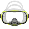 IST Imperial Panoramic View Hands-Free Water Clearance Mask (Neon Yellow)