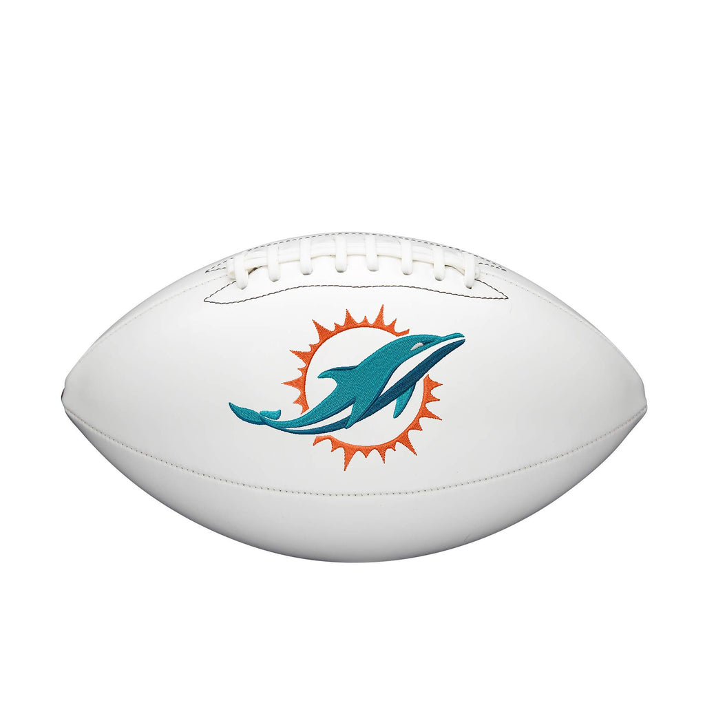 Wilson Nfl Live Team Autograph Football, Miami Dolphins