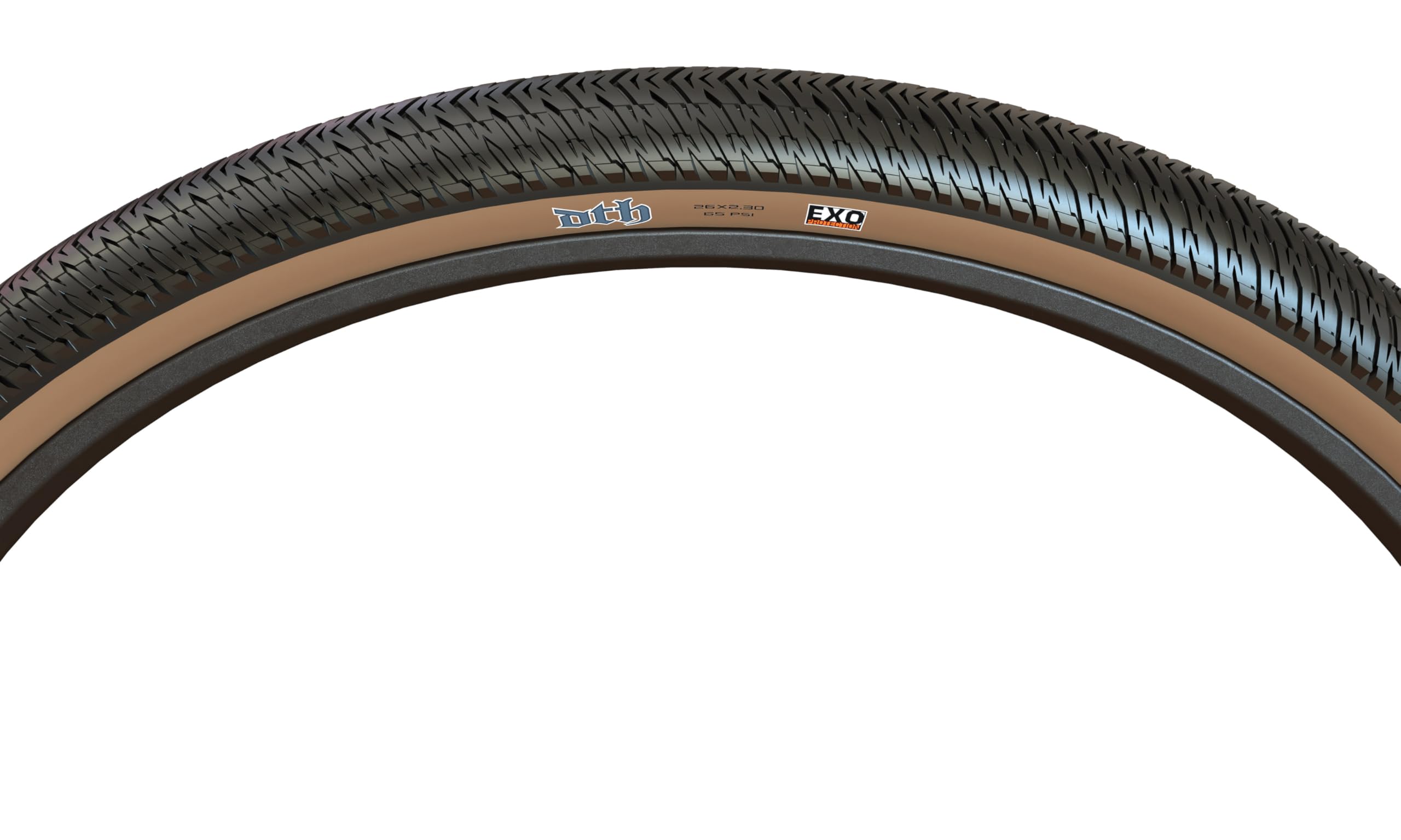 Maxxis Dth 26X2.15 Tire 26X2.15 Dark Tanwall 60Tpi