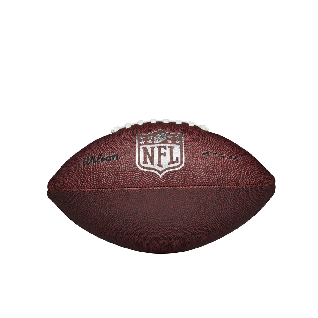 Wilson Nfl Stride Football - Brown, Junior Size