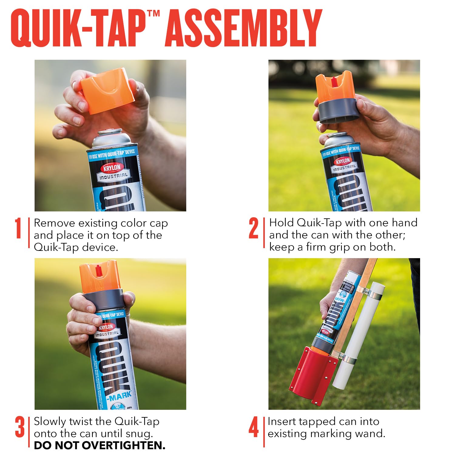 Marking Tap,Steel/Plastic,3'' L