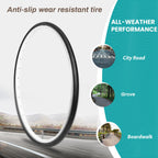 Mohegia Bike Tire,700 X 25C Folding Replacement Tire For Road Bicycle