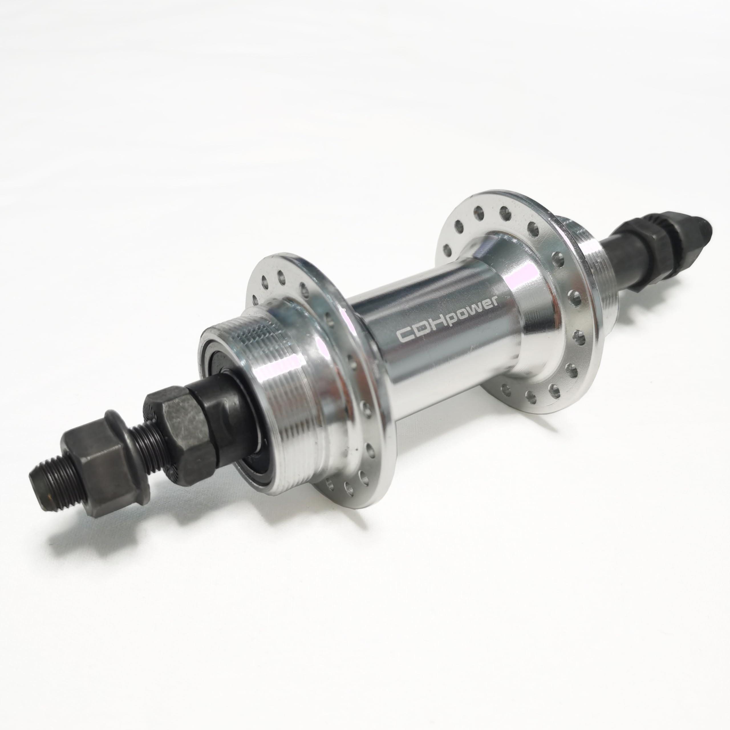 DONSP1986 Bicycle Wheel Part Bicycle Rear Hub 32 Hole,Rear Width 135mm,Double Thread,Alloy Alum Bike Hub