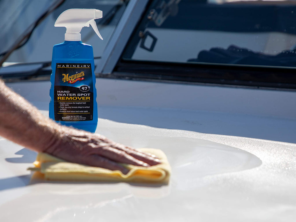 Meguiar'S Marine/Rv One Step Compound - Marine And Rv Restorer That Removes Heavy Oxidation And Scratches While Restoring Gloss