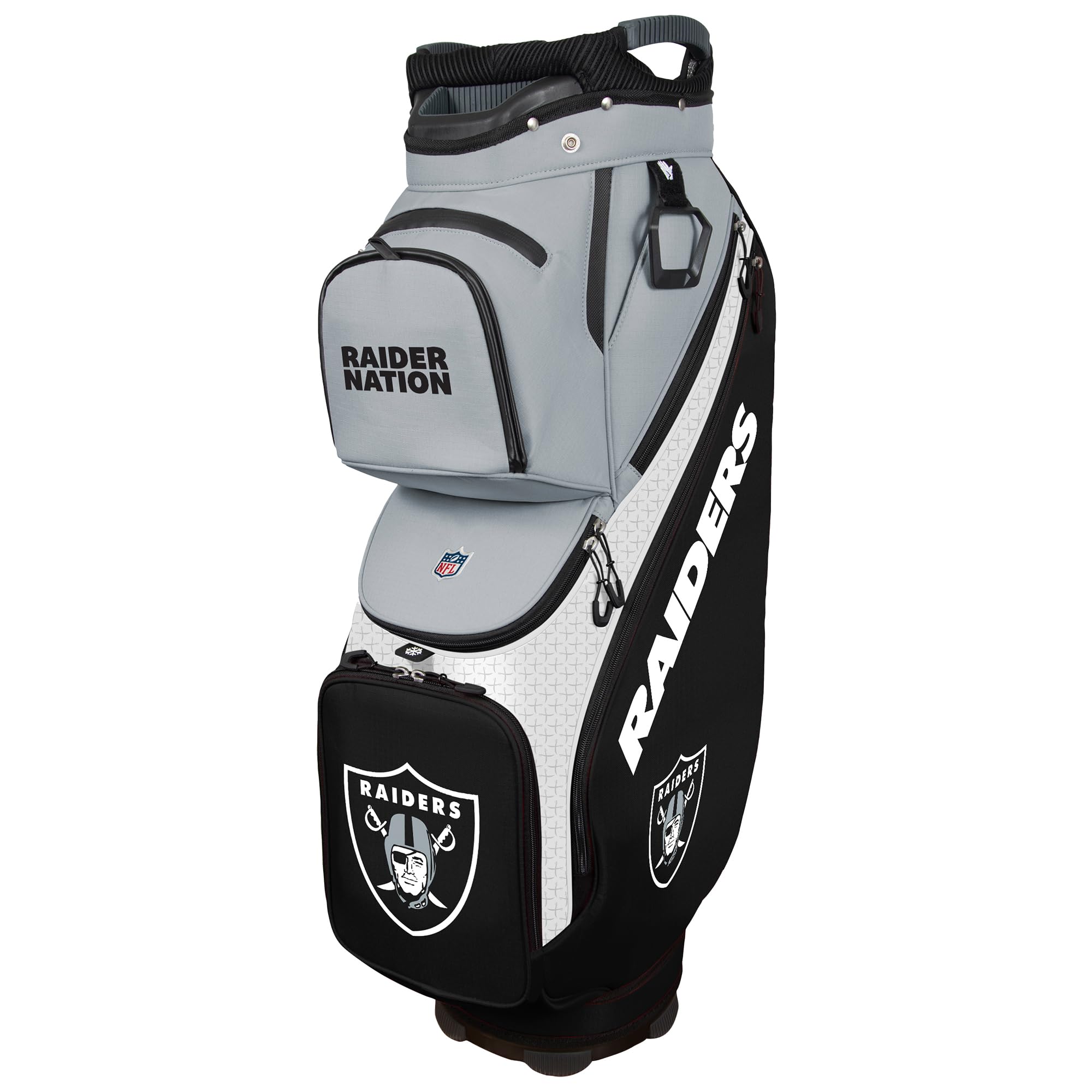 Team Effort Clubhouse Cooler Cart Bag NFL Las Vegas Raiders