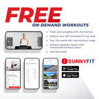 Sunny Health & Fitness Treadpad       Nimble Compact Dual Mode Walking/Running Treadmill With Convenient Remote Control & Exclus