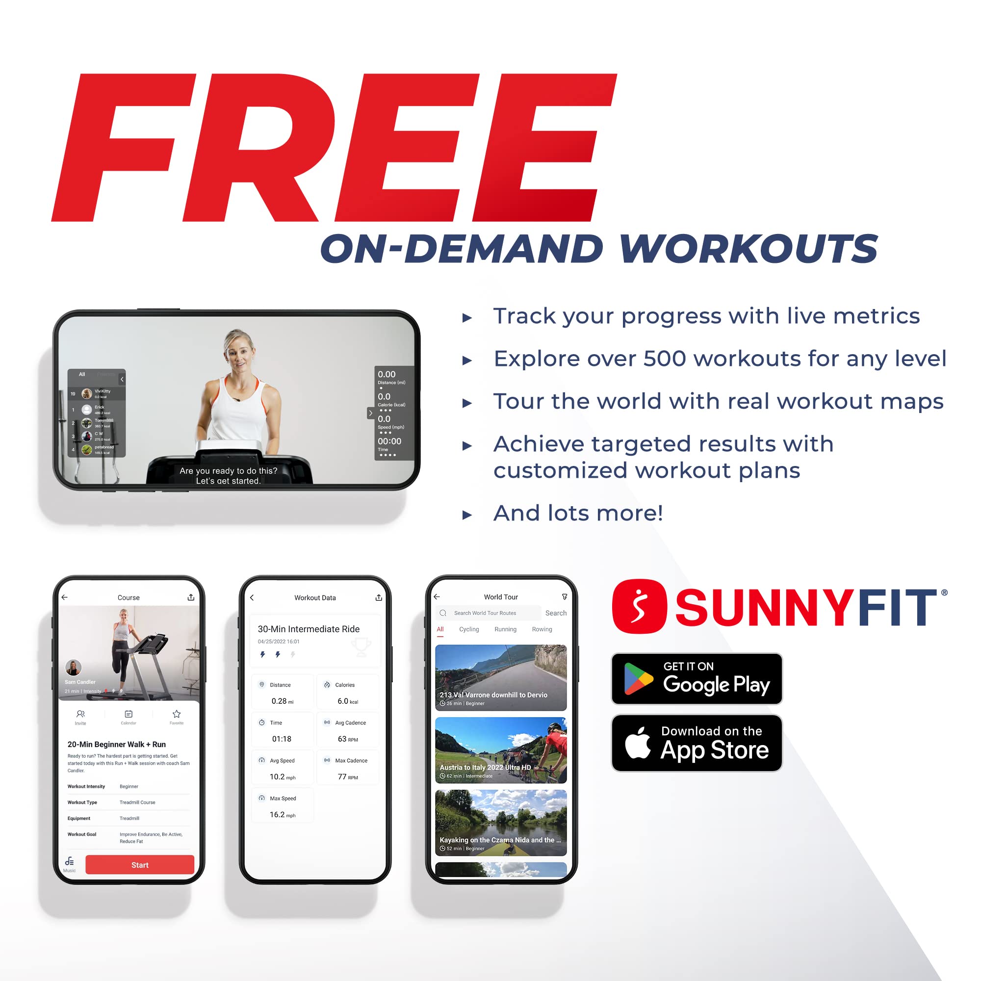 Sunny Health & Fitness Treadpad       Nimble Compact Dual Mode Walking/Running Treadmill With Convenient Remote Control & Exclus