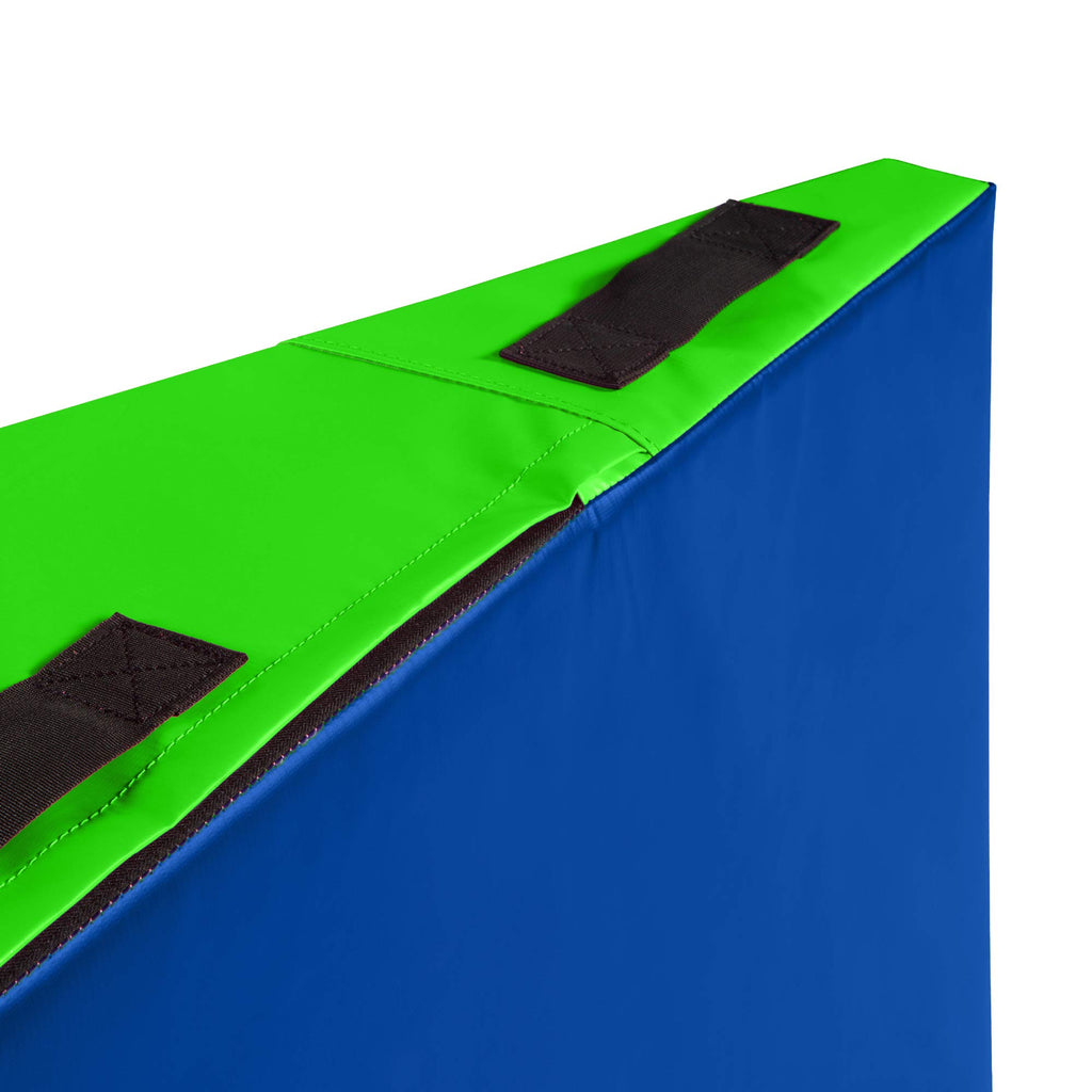 We Sell Mats Preschool Gymnastics Incline Mat, Cheese Wedge Skill Shape, Tumbling Mat For Gymnastics Training, Cheerleading And