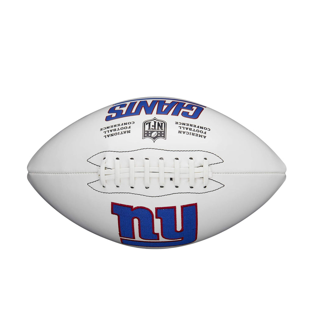 Wilson Nfl Live Signature Autograph Football - Official Size, New York Giants
