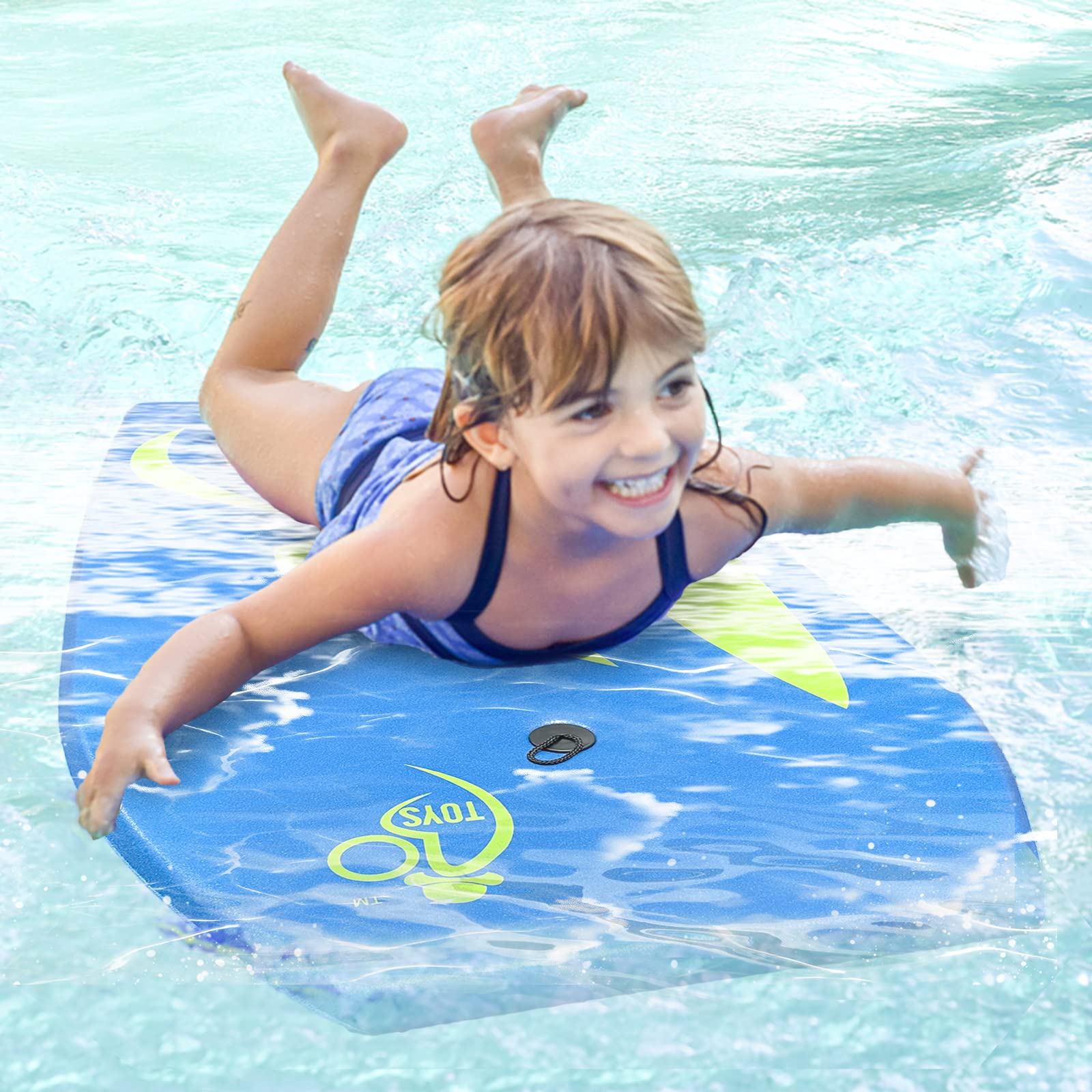 Bo-Toys Body Board Lightweight With Eps Core (Blue, 41-Inch)