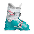Nordica Speedmachine J2 Kids Alpine Ski Boots (Light Blue/White/Pink, 18.5)