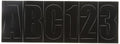 Invincible Marine 3-Inch Block Letter Kit