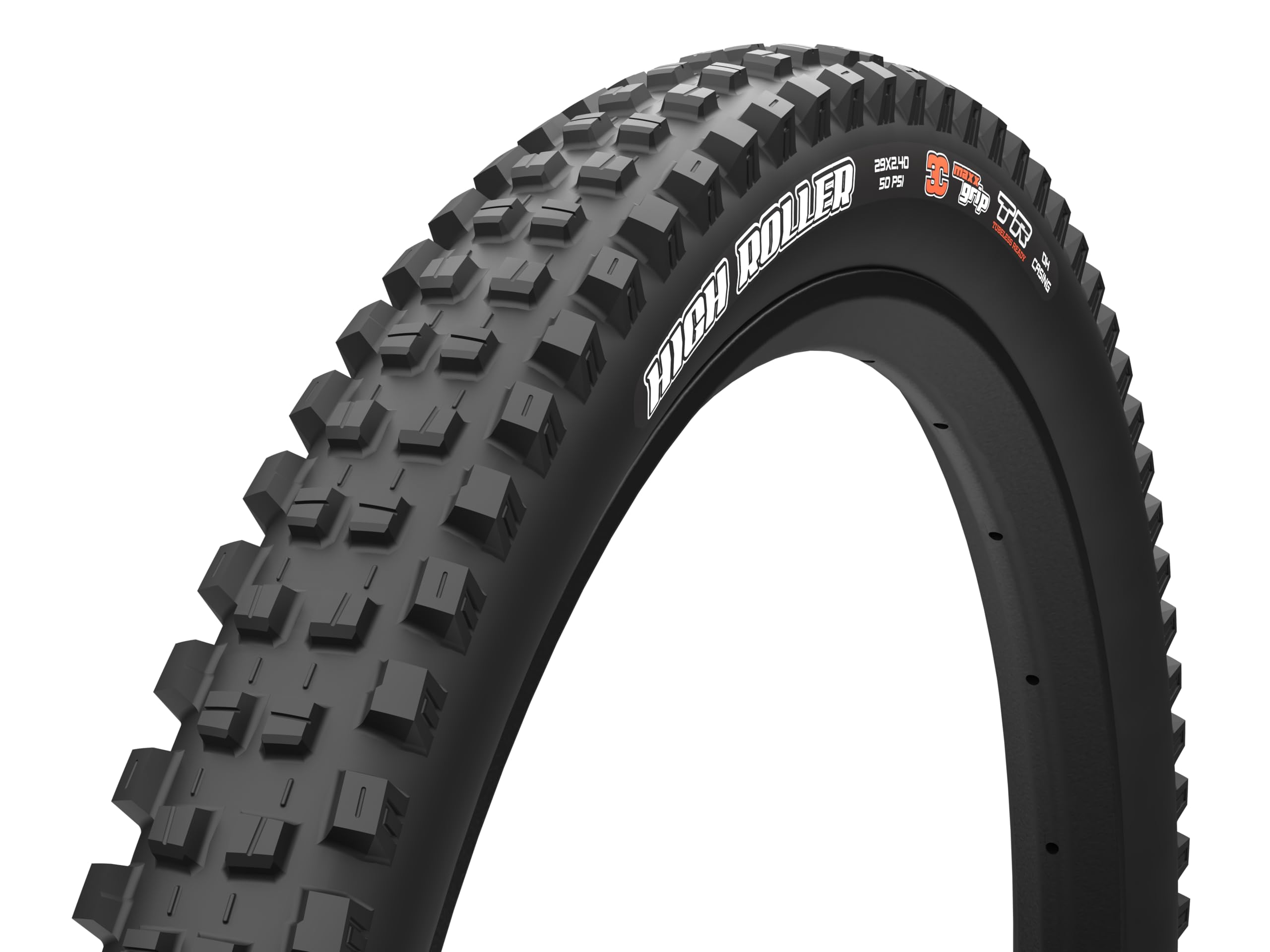 MAXXIS High Roller 3 - DH, DD - E25 Rating, Tubeless | Legendary All-New Hybrid Tread Design, Same Old Winning Ways (27.5x2.4WT 