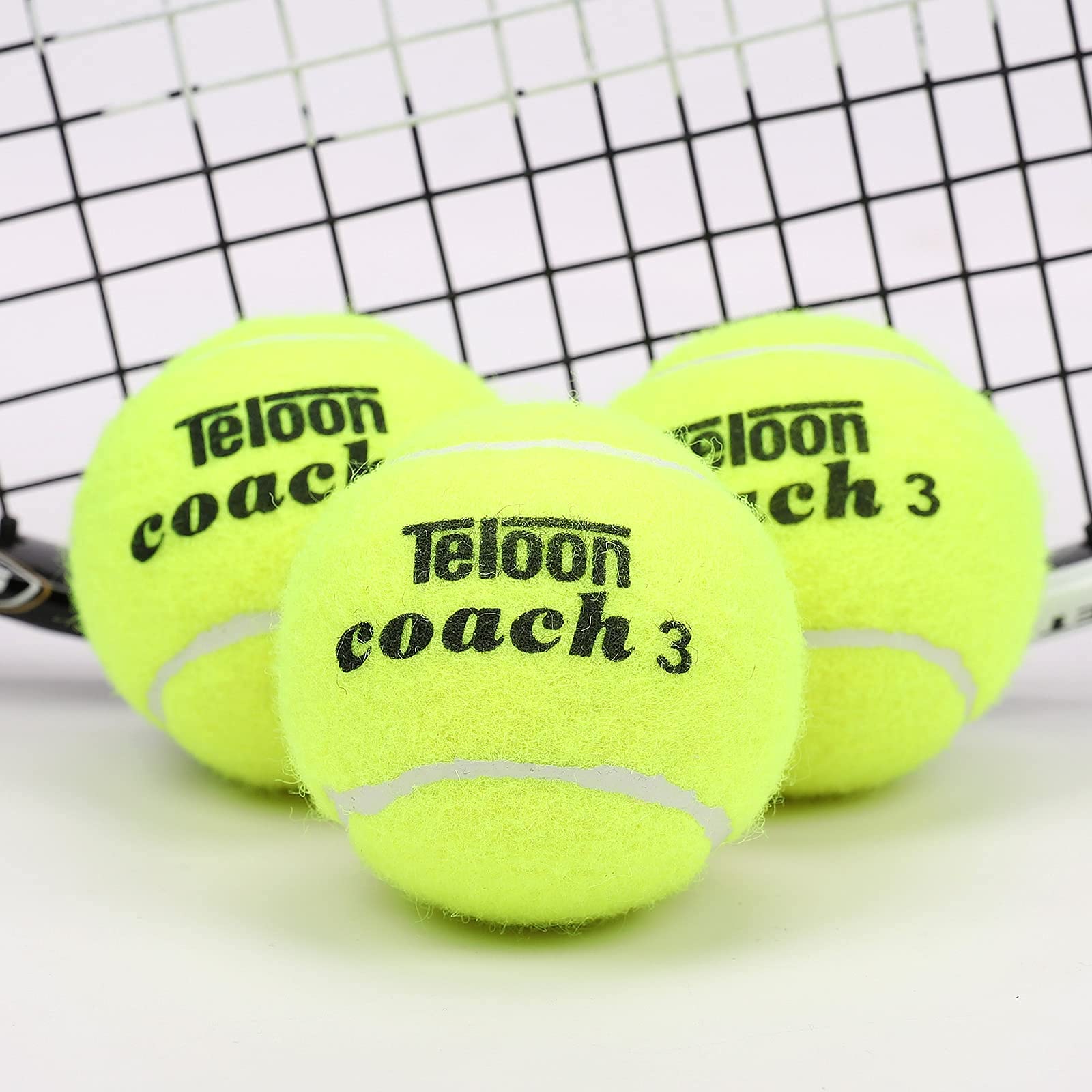Teloon Tennis Balls (Regular Color-18Pcs)