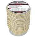 Extreme Max 3006.2324 Boattector Double Braid Nylon Dock Line - 3/4'' X 40', White & Gold