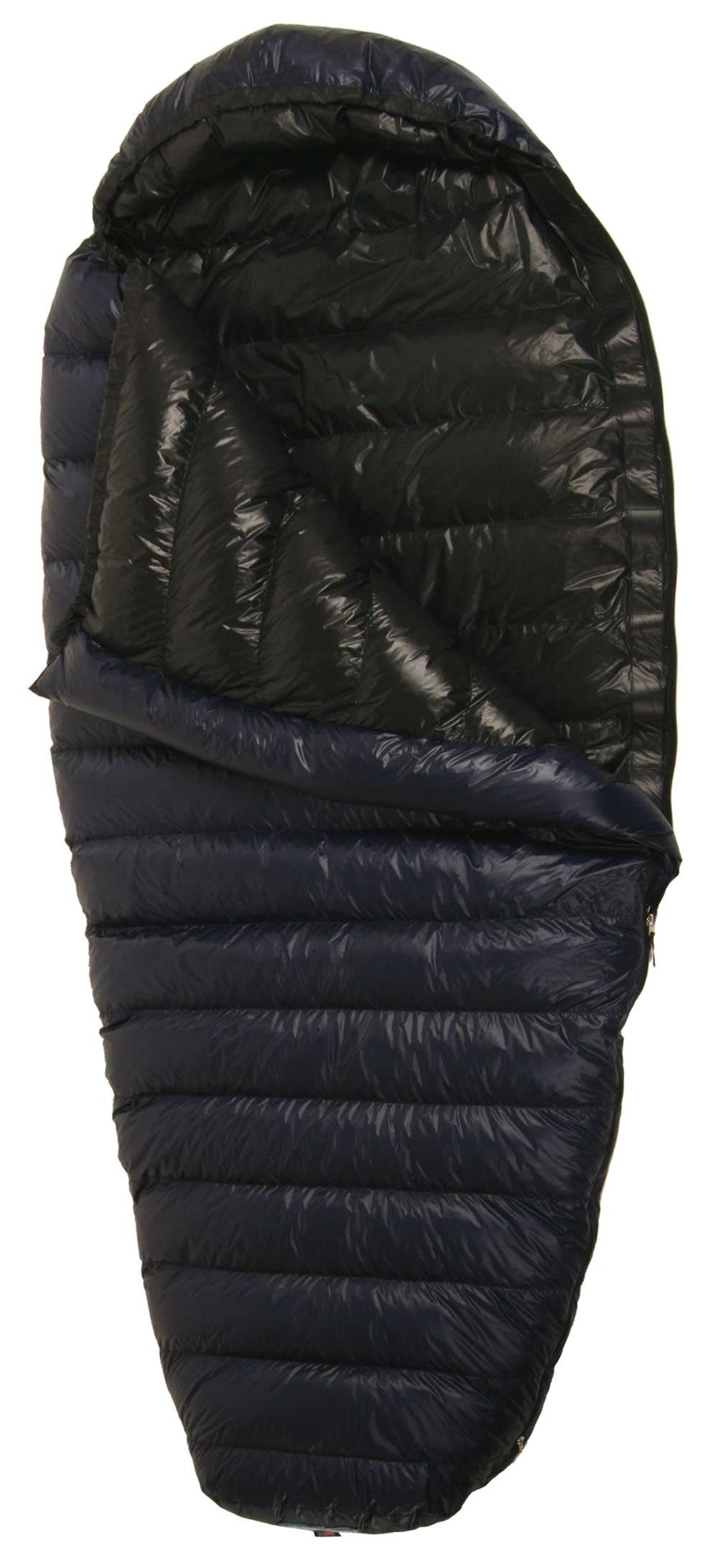Western Mountaineering Terralite 25 Degree Sleeping Bag Navy Blue 6Ft / Left Zip