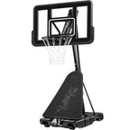 Best Choice Products 4.4-10Ft Adjustable Regulation Basketball Hoop, Portable Goal W/Shatterproof Backboard, Ball Return, Base G