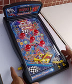 Trisquirrel Pinball Machine Electronic Tabletop Pinball Game 16.5 Inch With Lights & Sounds  Led Digital Scoreboard--Ideal For F