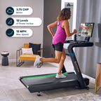 Echelon Stride Treadmill, Touchscreen, Auto-Fold, Motorized Incline, Comfortable Air Cushioning Deck, Elevate Home Workouts, Eas