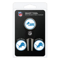 Team Golf NFL Detroit Lions Divot Tool Pack With 3 Golf Ball Markers Divot Tool with 3 Golf Ball Markers Pack, Markers are Remov