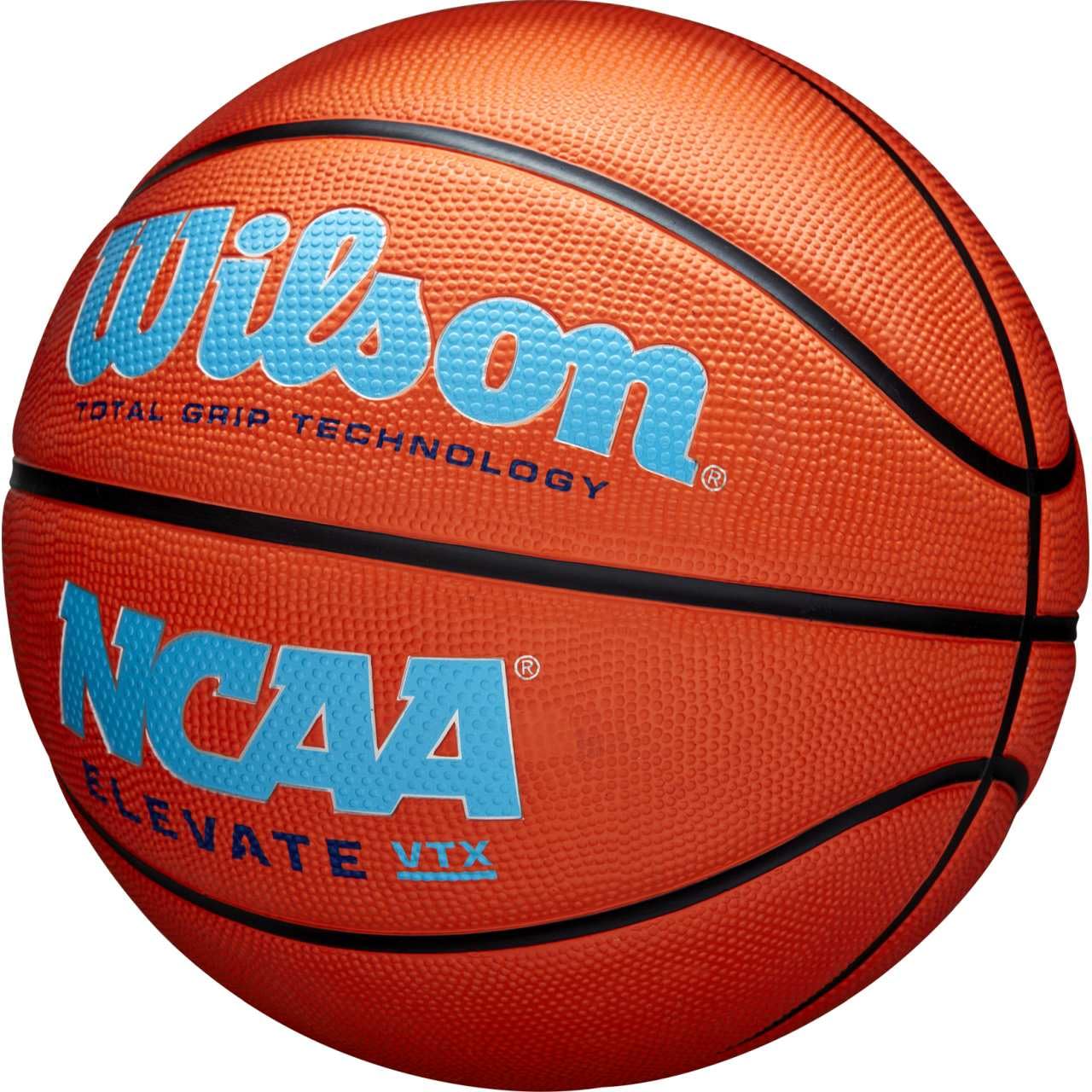 Wilson Ncaa Elevate Vtx Basketball - Size 7-29.5'', Orange/Blue