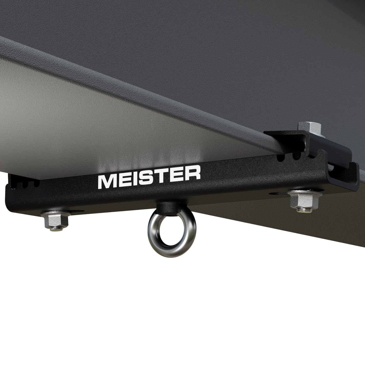 Meister Beam Clamp Hanger Mount for Boxing & MMA Heavy Bags, Suspension Straps & Ceiling Fixtures - Black - 7.5 - 9.5