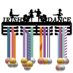 Creatcabin Irish Dance Medal Hanger Display Sports Run Medal Holder Over 60+ Medals Award Iron Rack Frame Wall Mount Hanging Dec
