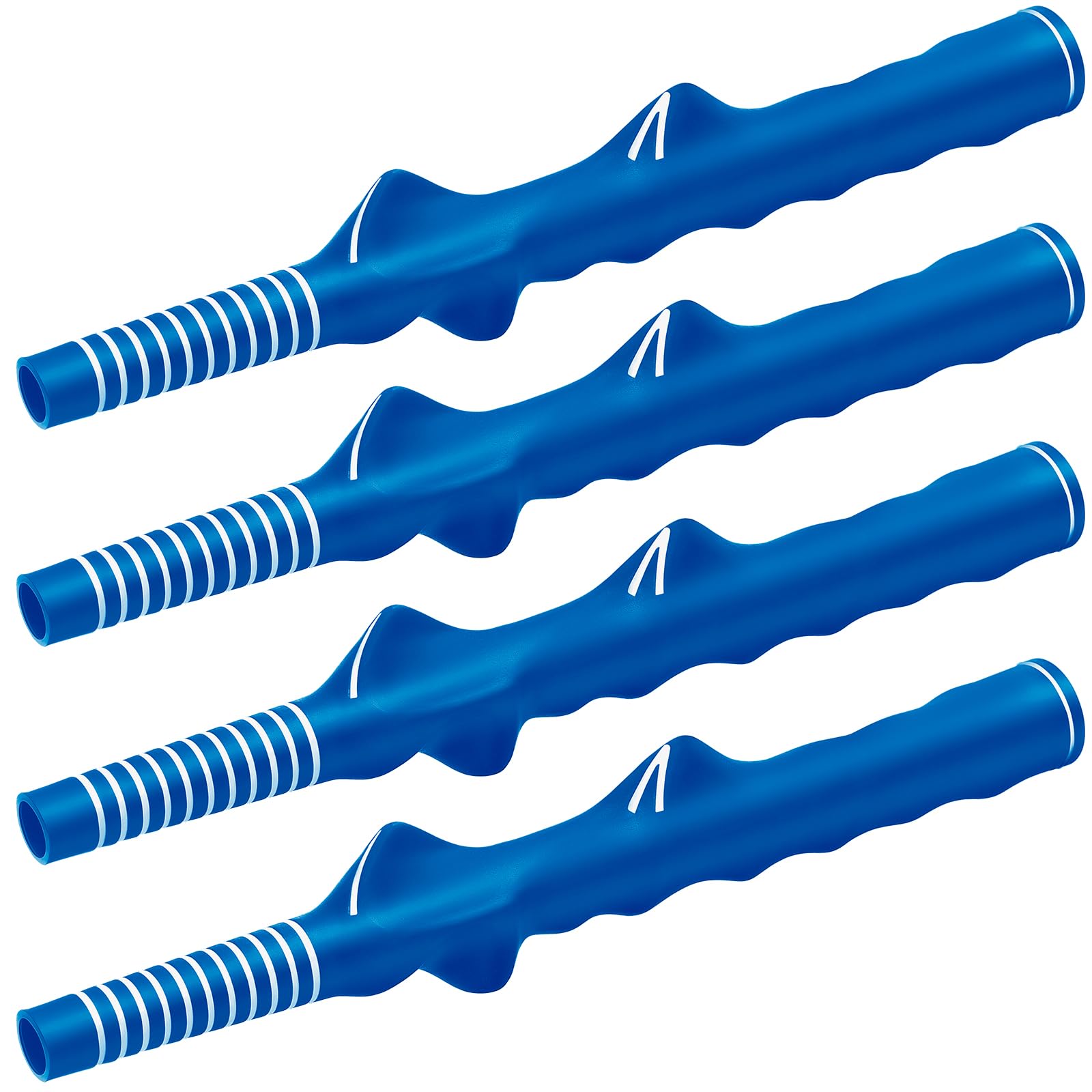Arrowbash Golf Training Grip Right Handed Swing Grip Trainer Aid Tool for Men Club Accessories (Blue,4 Pcs)